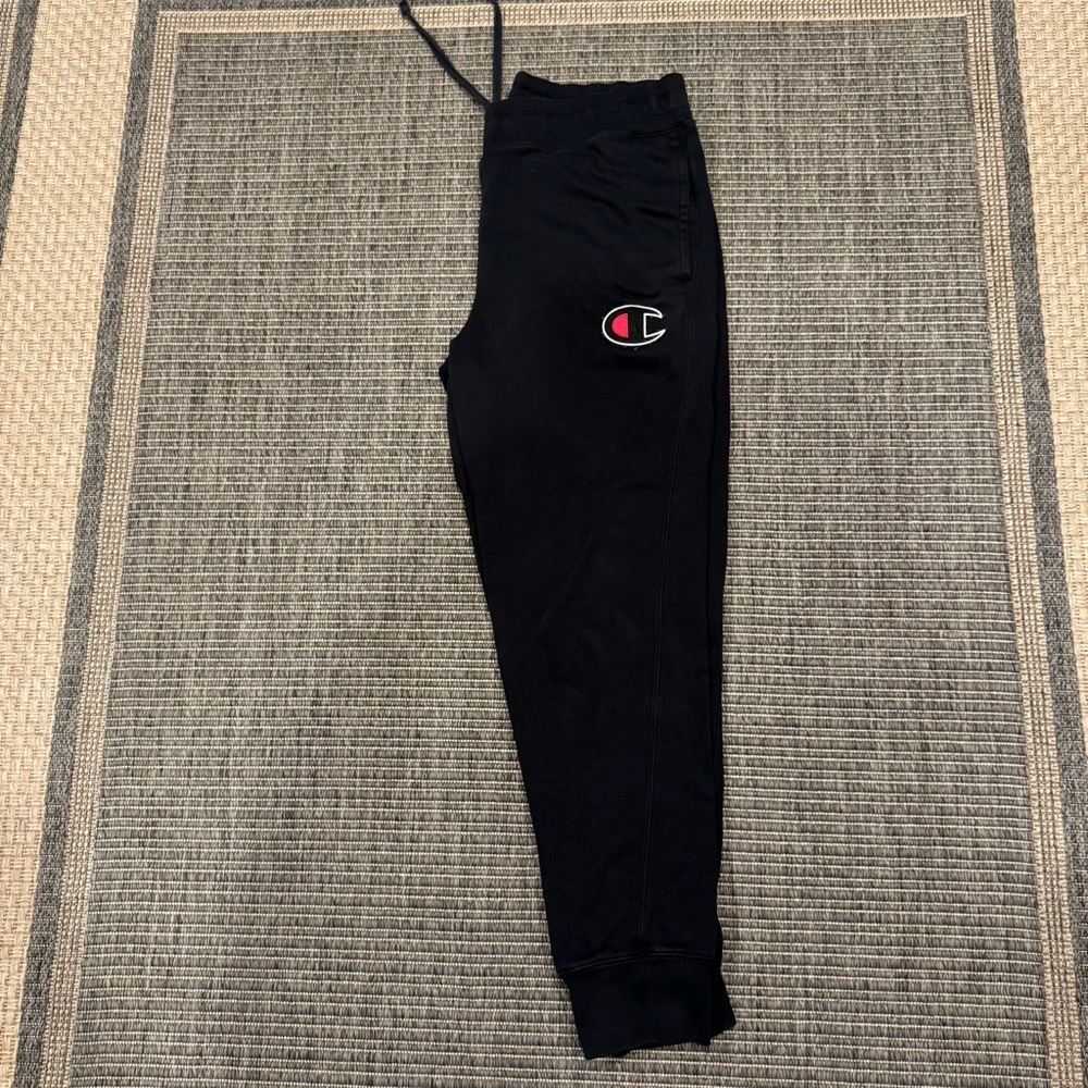 Champion Black Joggers for Men